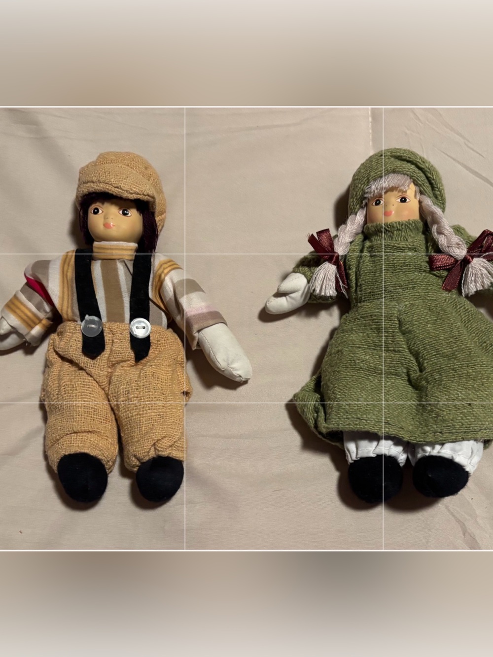 Hansel and Gretel Fairy Tale Storybook Porcelain Doll Series D&K Stories Theme